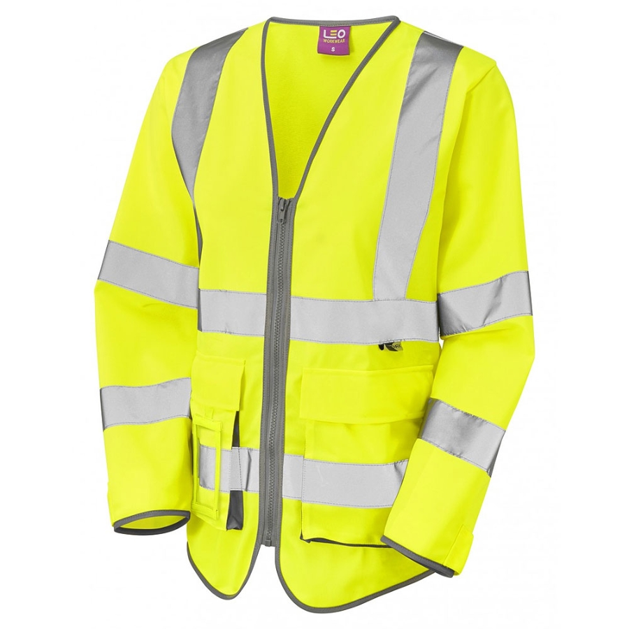 womens yellow waistcoat